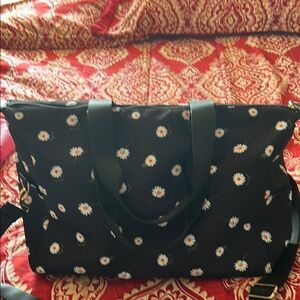 Alice + Olivia Black and White Tote Bag